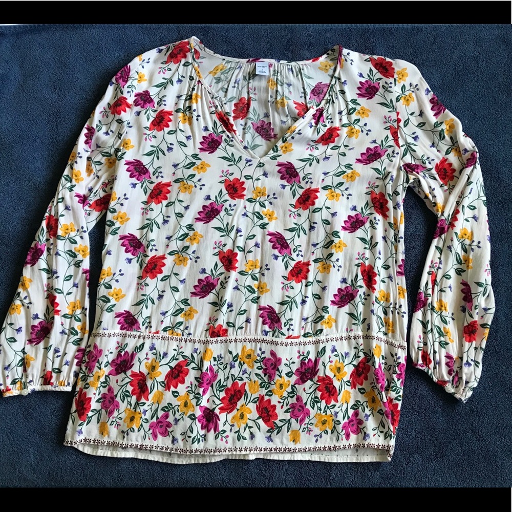 Floral Old Navy Top